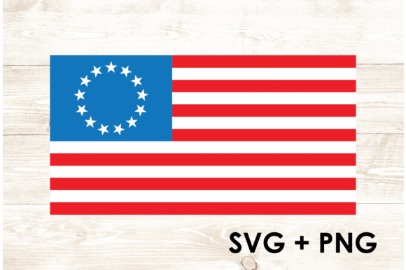 13 Stars USA Flag