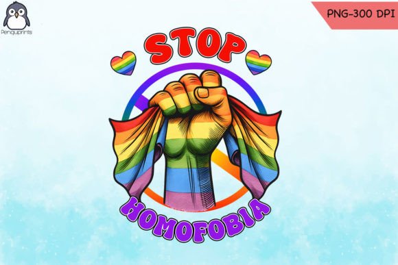 Anti-Homophobia Symbol World Flag PNG: Graphics for Crafts and Campaigns
