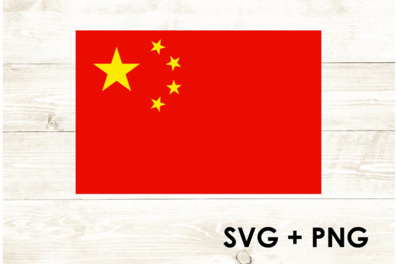 China Flag - Graphics and Crafts