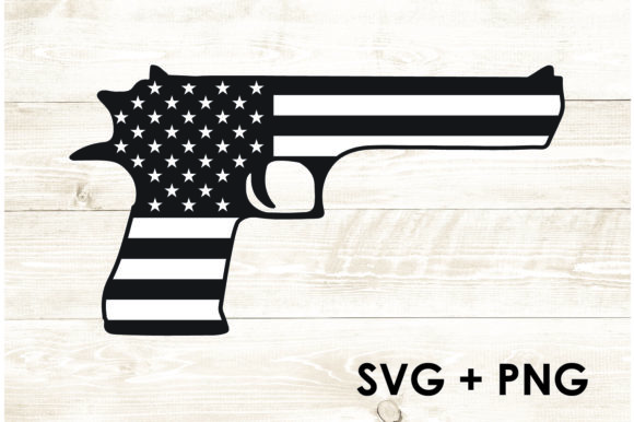 Desert Eagle Flag Graphics for Crafts and Branding