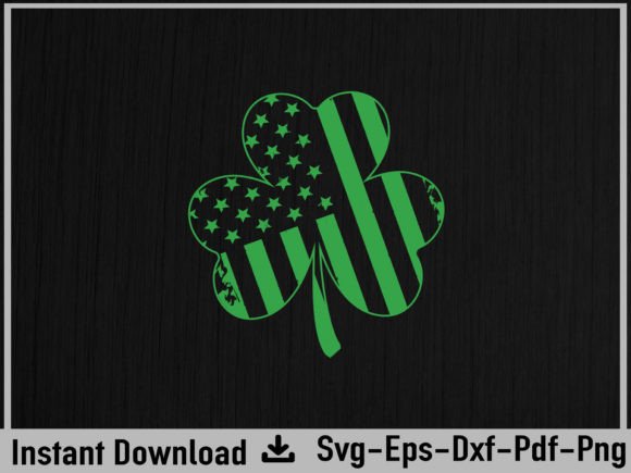 Irish American Flag Vintage Graphics and Crafts