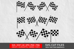 Racing Flag Graphics for Crafts