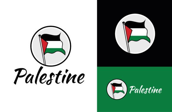 Waving Flag of Palestine – Graphics and Crafts